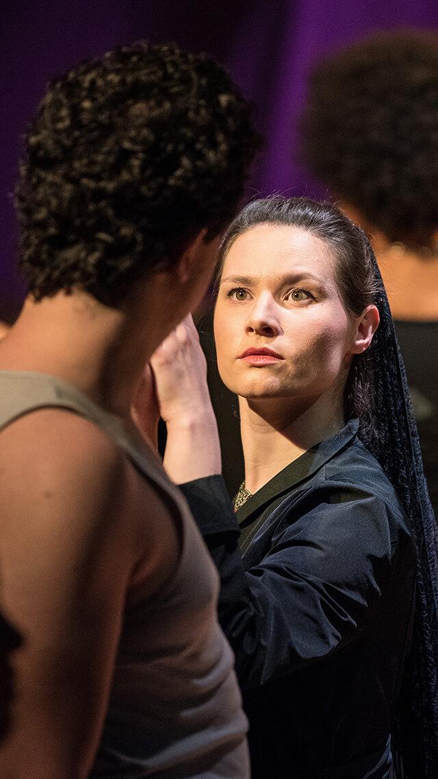 Margaux Loire on stage