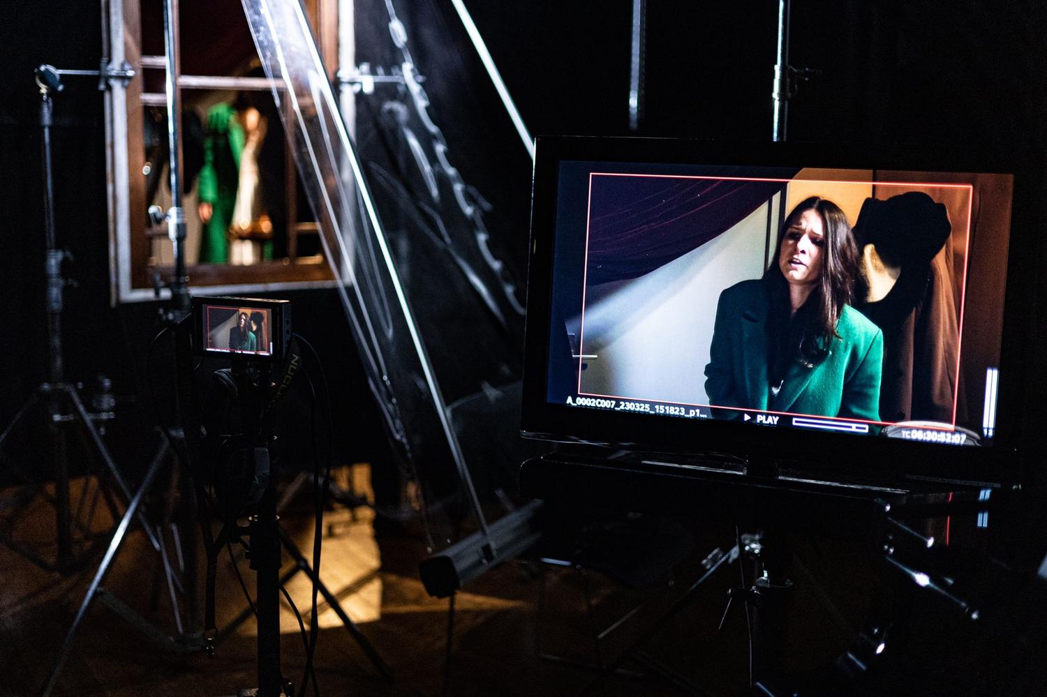 Photo from the short film La Voix humaine