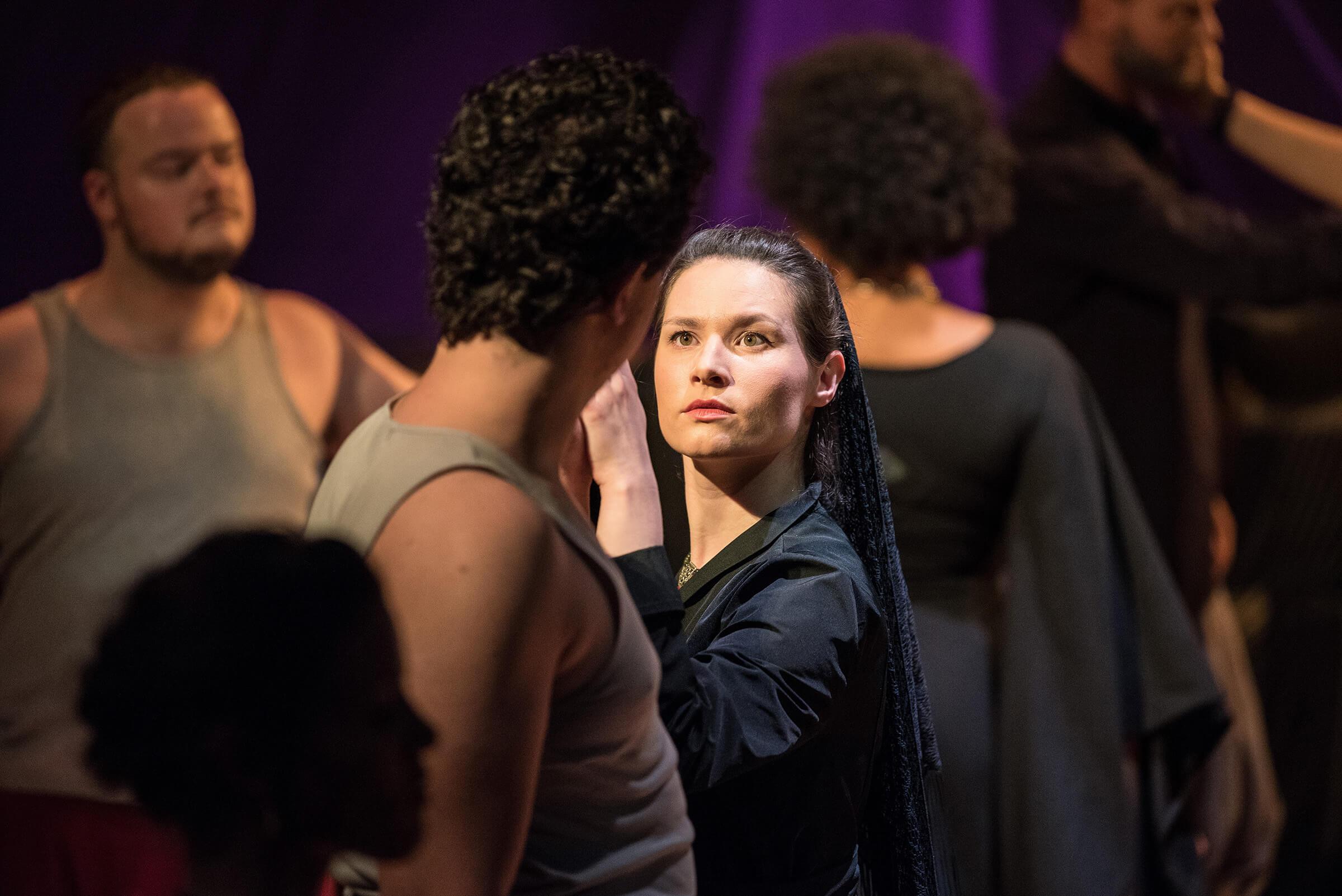 Margaux Loire on stage